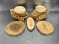 Houten serveerplank (17x) - afbeelding 2 van  4