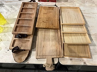 Houten serveerplank (9x) - afbeelding 2 van  5