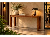 Houten sidetable (2x) - afbeelding 4 van  4