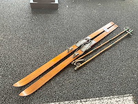 Houten ski (2x) - afbeelding 1 van  5