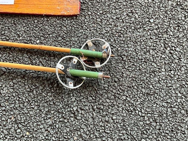Houten ski (2x) - afbeelding 4 van  5