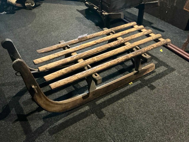 Houten slee - afbeelding 1 van  3