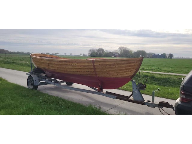 Houten sloep - afbeelding 5 van  5