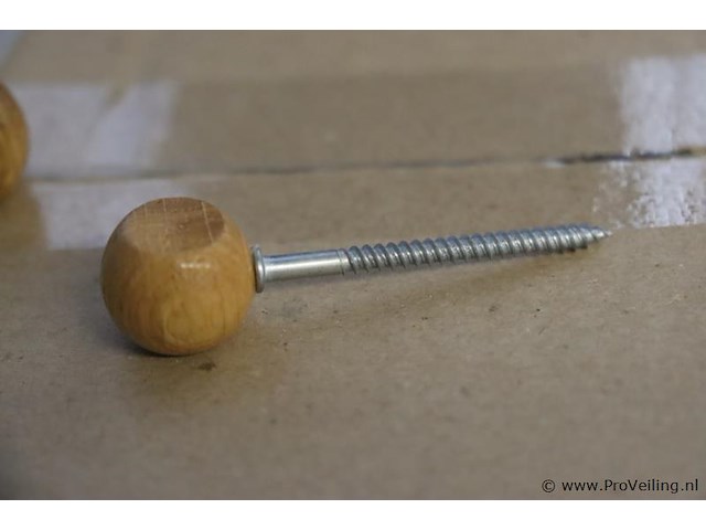 Houten sluitschroeven type ks961ge - 1 doos á 250 stuks - afbeelding 2 van  4