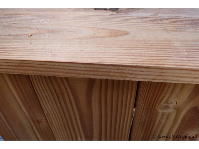 Houten sokkel voor beeld - 100x60x152cm - afbeelding 3 van  3