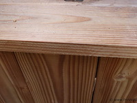 Houten sokkel voor beeld - 100x60x152cm - afbeelding 3 van  3