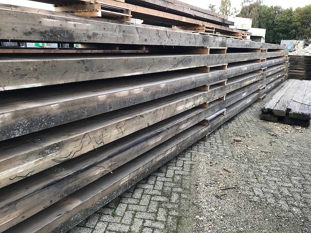 Houten spant nr 1 18x118x1885cm - afbeelding 6 van  6