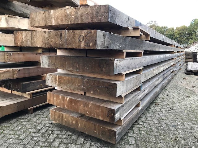 Houten spant nr 1 18x118x1885cm - afbeelding 5 van  5