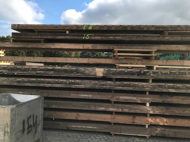 Houten spant nr 12 19.5x137x1830cm - afbeelding 2 van  4