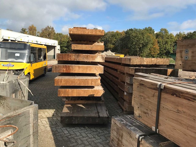 Houten spant nr 14 13.5x90x1880cm - afbeelding 3 van  3