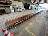 Houten spanten nr 23 14x82x1650cm (2x) - afbeelding 1 van  4