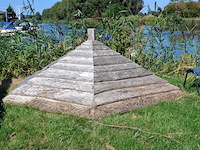 Houten speeltoren met puntdak - afbeelding 7 van  8