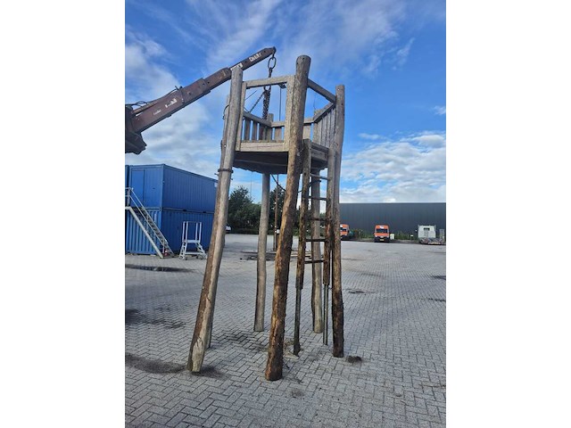 Houten speeltoren - afbeelding 6 van  6