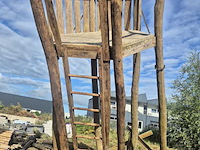 Houten speeltoren - afbeelding 1 van  6