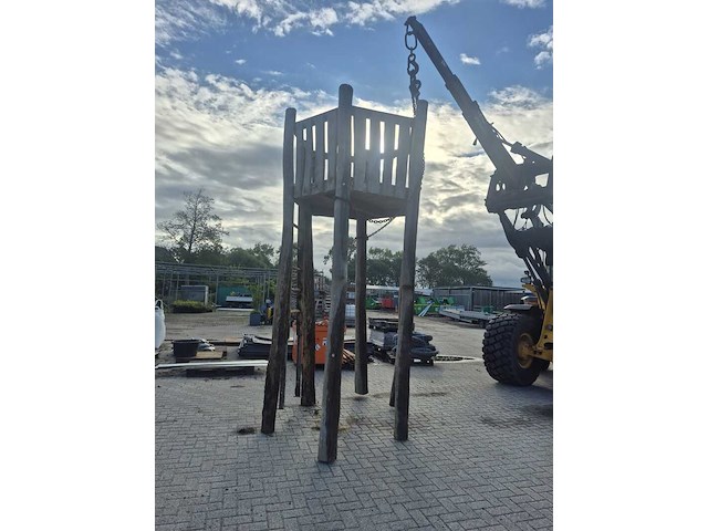 Houten speeltoren - afbeelding 6 van  6