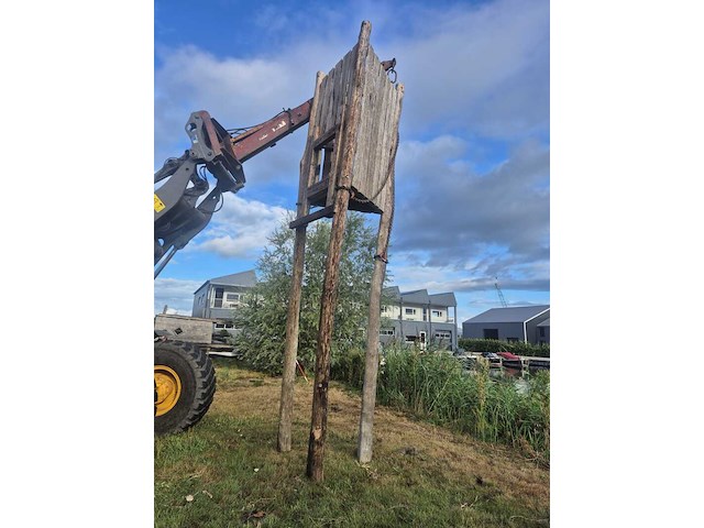Houten speeltoren - afbeelding 1 van  6