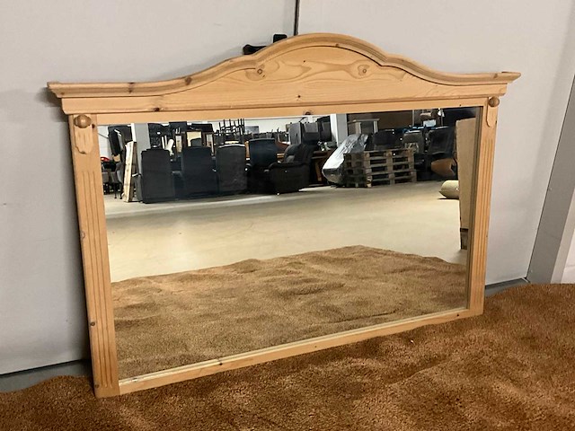 Houten spiegel - afbeelding 3 van  4