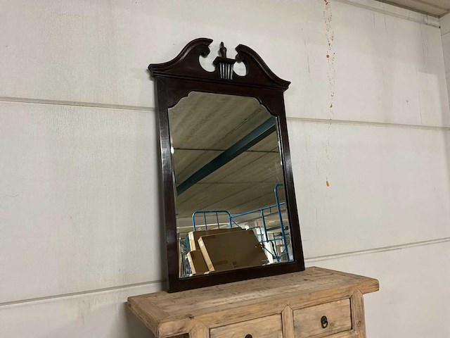 Houten spiegel - afbeelding 5 van  6