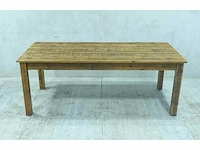 Houten stamtafel robin - afbeelding 2 van  4