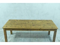Houten stamtafel robin - afbeelding 3 van  4