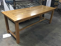 Houten stamtafel - afbeelding 2 van  3
