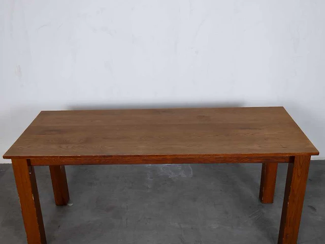 Houten stamtafel - afbeelding 3 van  4