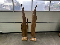 Houten standaard (2x) - afbeelding 3 van  6