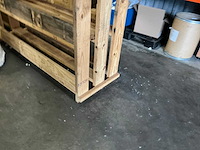 Houten stelling 15meter - afbeelding 3 van  9