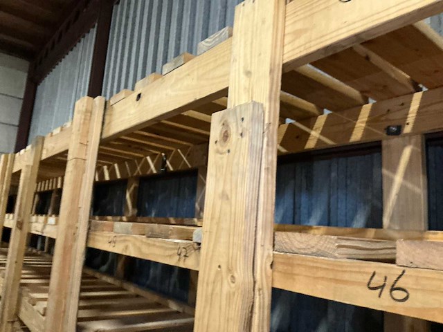 Houten stelling 15meter - afbeelding 4 van  9