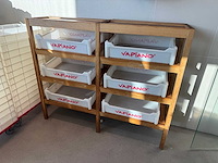 Houten stellingkast - afbeelding 1 van  3