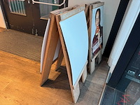 Houten stoepbord (2x) - afbeelding 4 van  4