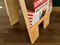 Houten stoepbord - afbeelding 3 van  3