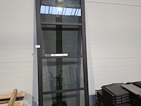 Houten stompe binnendeur wk6308 xl c, ral 9011 - afbeelding 1 van  7