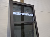 Houten stompe binnendeur wk6308 xl c, ral 9011 - afbeelding 2 van  7