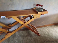 Houten strijkplank 80x150x30cm - afbeelding 3 van  3