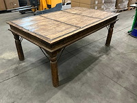 Houten tafel 185x117x75cm - afbeelding 1 van  4