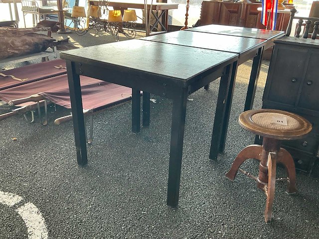 Houten tafel (3x) - afbeelding 5 van  5