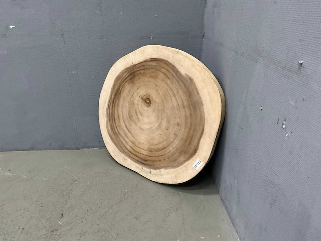 Houten tafel blad 81x74 cm - afbeelding 1 van  7