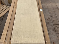 Houten tafel met 4x bank talen - afbeelding 3 van  12