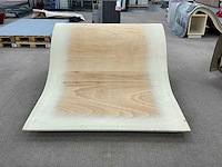 Houten tapijtdisplay (6x) - afbeelding 2 van  5