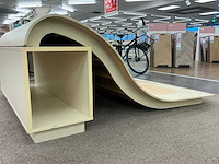 Houten tapijtdisplay (6x) - afbeelding 4 van  5