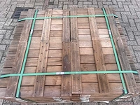 Houten tegels 500x500mm 104 stuks 26m2 - afbeelding 2 van  3