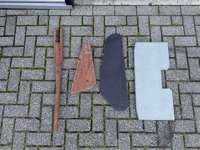 Houten tenderboot - afbeelding 5 van  5
