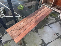 Houten terrasbank - afbeelding 3 van  4