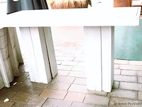 Houten terrastafel - 200x80x110cm - afbeelding 1 van  5