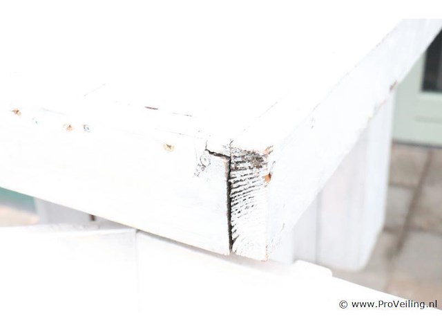 Houten terrastafel - 200x80x110cm - afbeelding 5 van  5