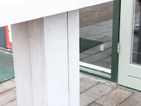 Houten terrastafel - 200x80x110cm - afbeelding 3 van  5