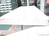 Houten terrastafel - 200x80x110cm - afbeelding 4 van  5