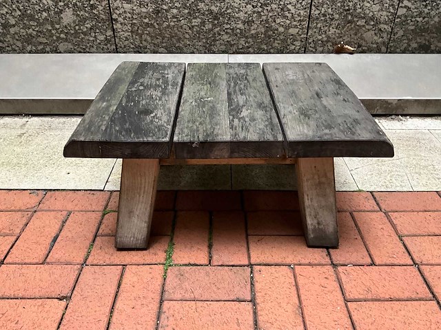 Houten terrastafel - afbeelding 3 van  3