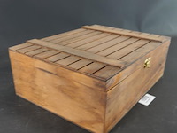 Houten theekist - afbeelding 1 van  5